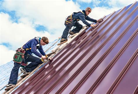 metal roof is installed to on an a-frame house pics|pictures of metal roofing.